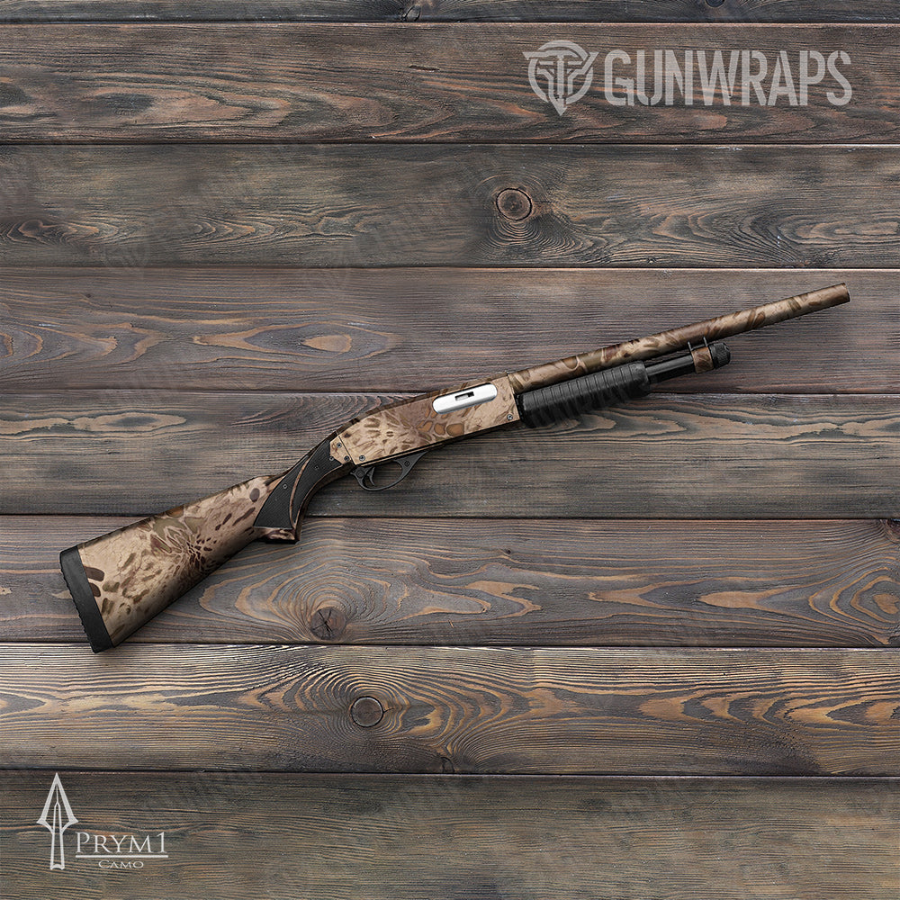 Shotgun Prym1 Camo Sand Storm Gun Skin Vinyl Wrap