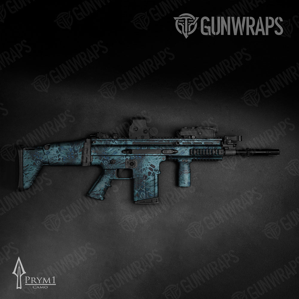 Tactical Prym1 Camo Black Tip Gun Skin Vinyl Wrap