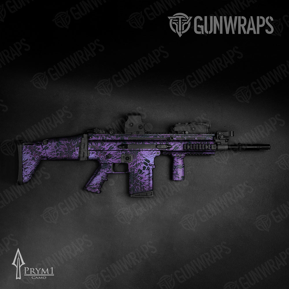 Tactical Prym1 Camo Plum Gun Skin Vinyl Wrap