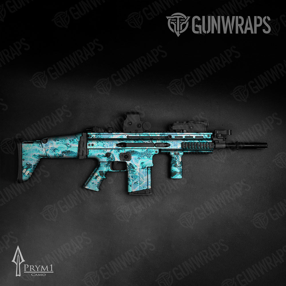Tactical Prym1 Stream Caribbean Gun Skin Vinyl Wrap