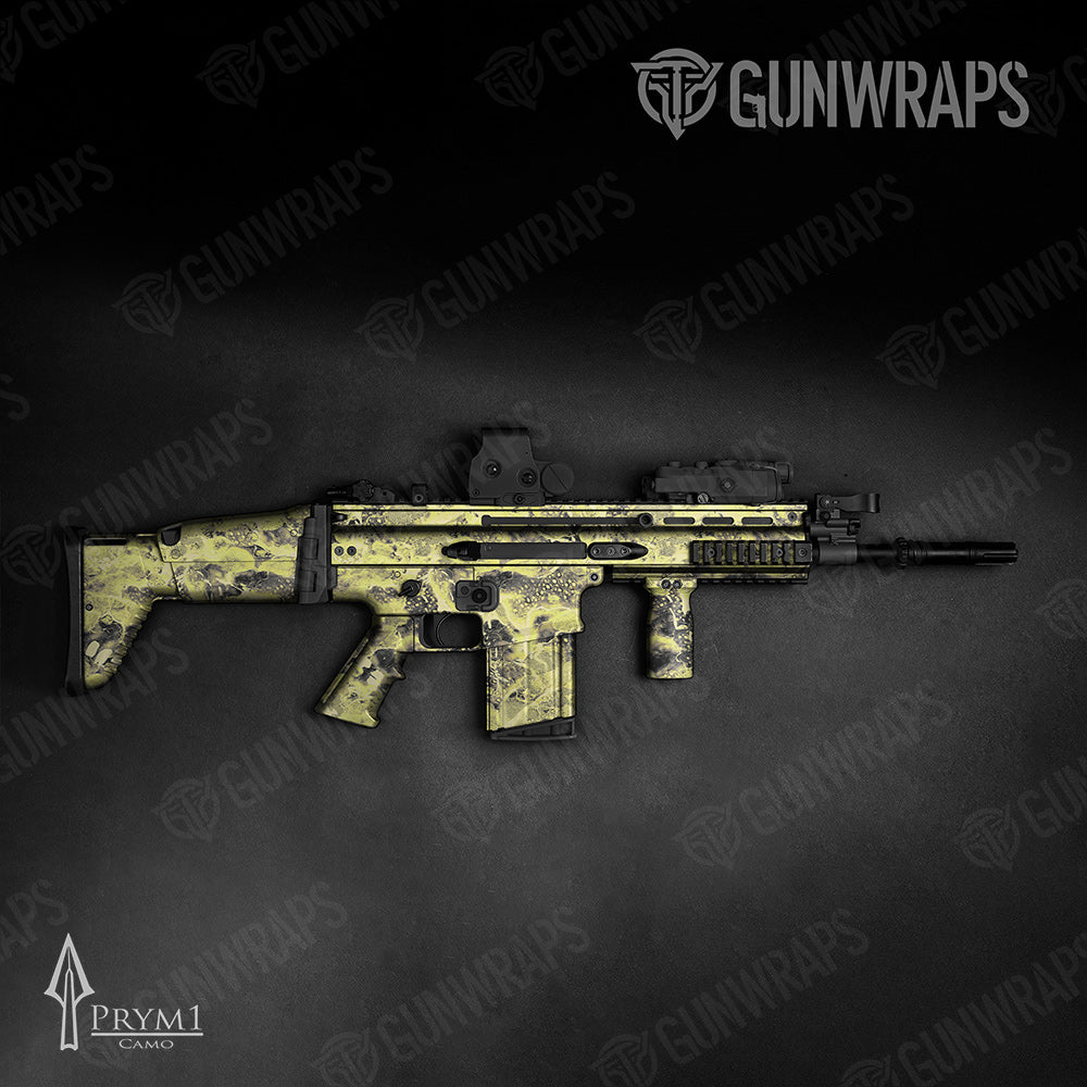 Tactical Prym1 Stream Lemon Gun Skin Vinyl Wrap