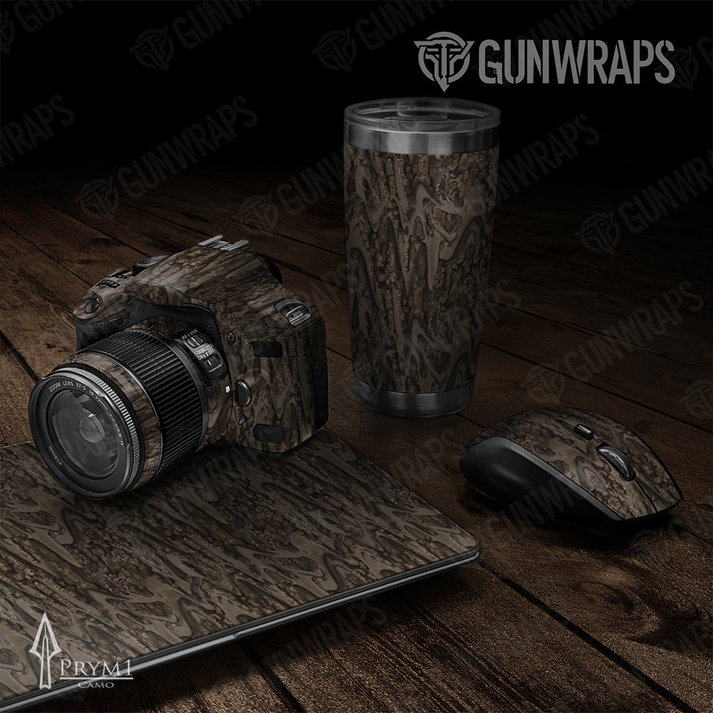 Universal Prym1 Timber Hole Prym1 Timber Hole Brown Gun Skin Vinyl Wrap