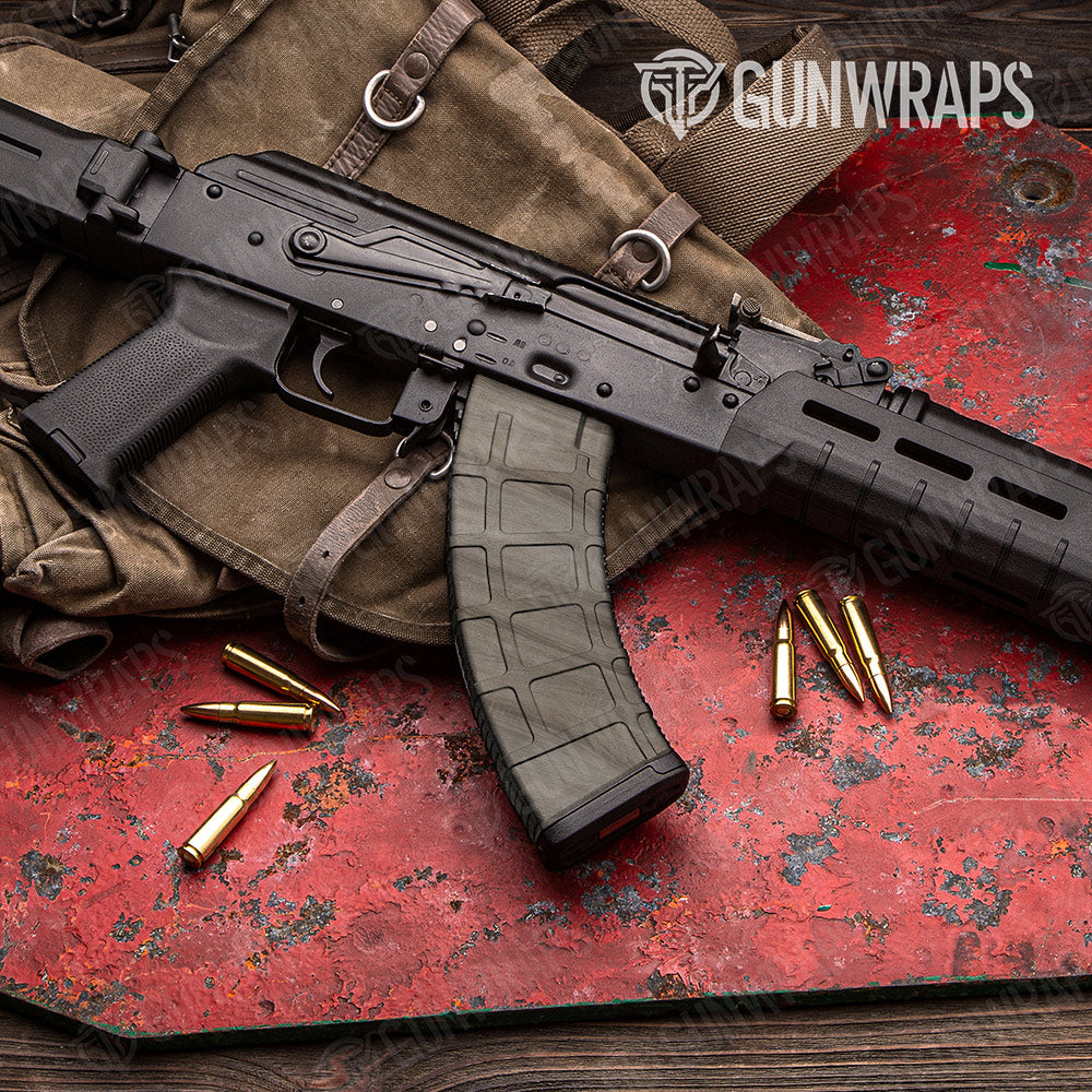 Woodgrain Washington Gun Skin Vinyl Wrap
