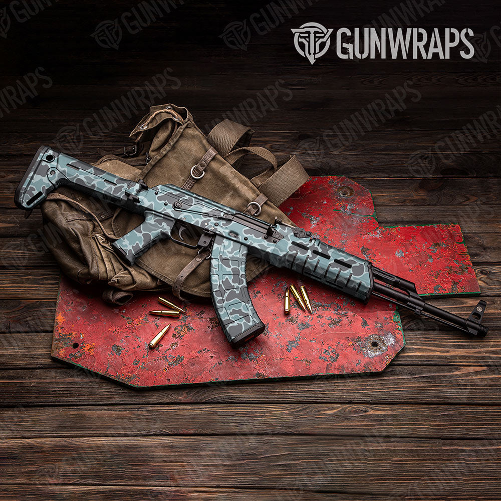 Old School Duck Overcast Gun Skin Vinyl Wrap