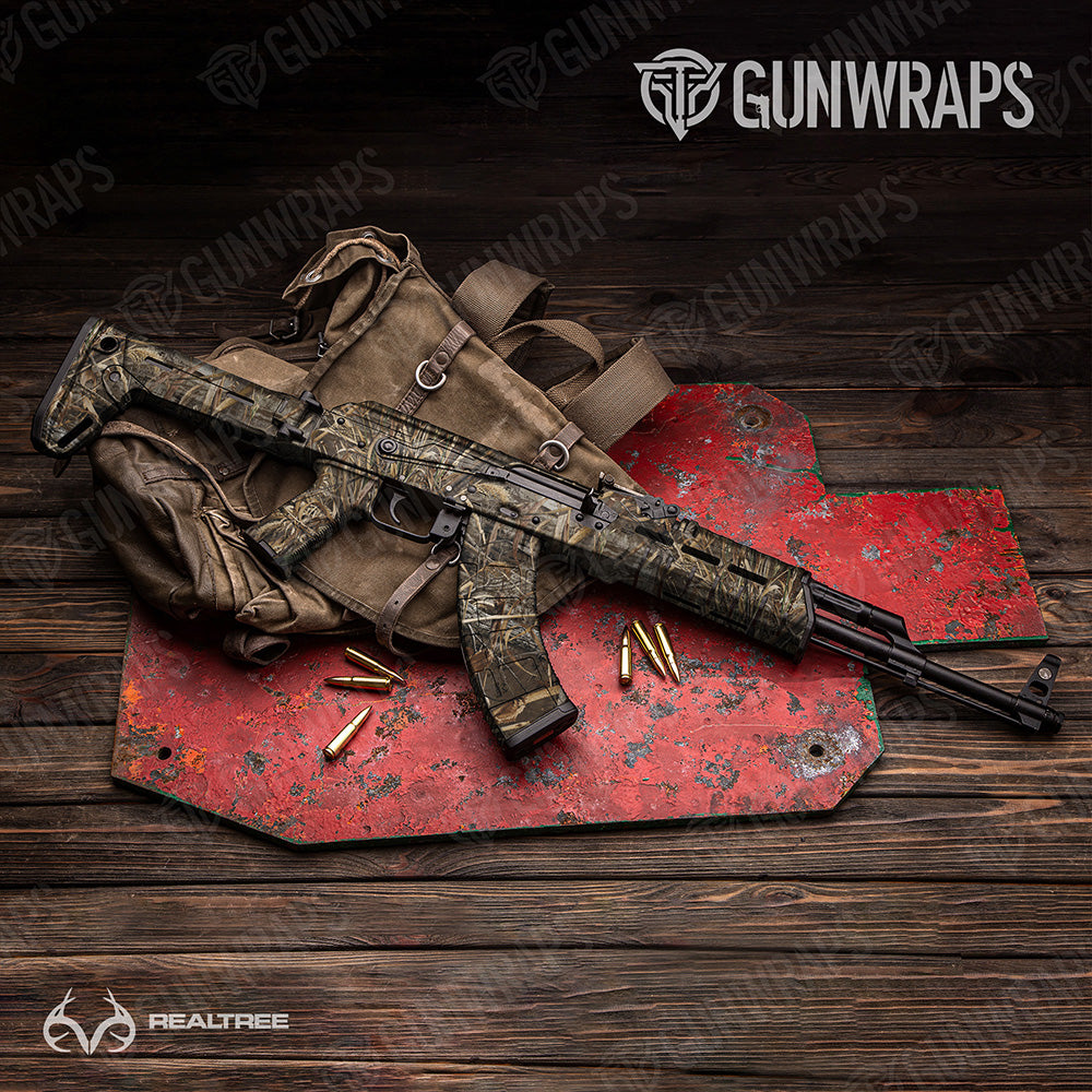 AK-47 Realtree XL MAX-5 Camo Gun Skin Vinyl Wrap