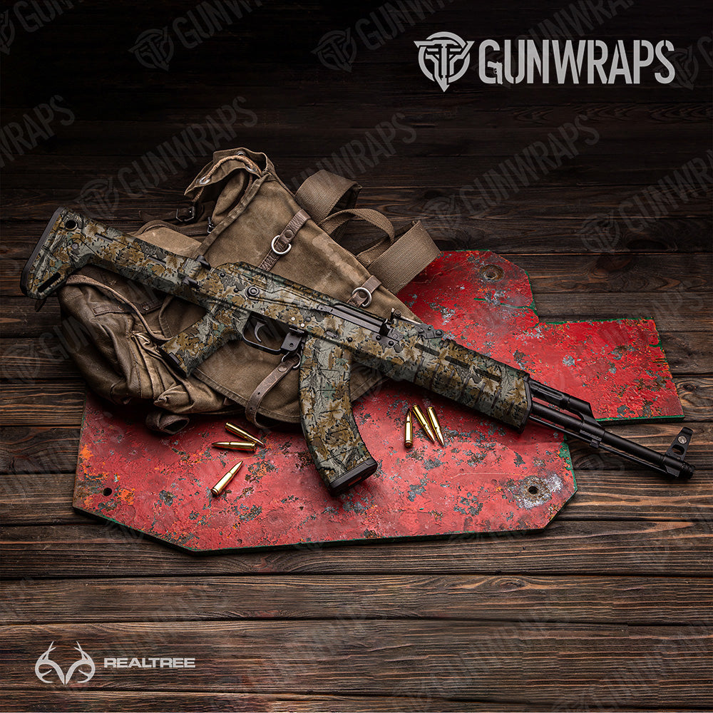 AK 47 Realtree Advantage Classic Camo Gun Skin Vinyl Wrap