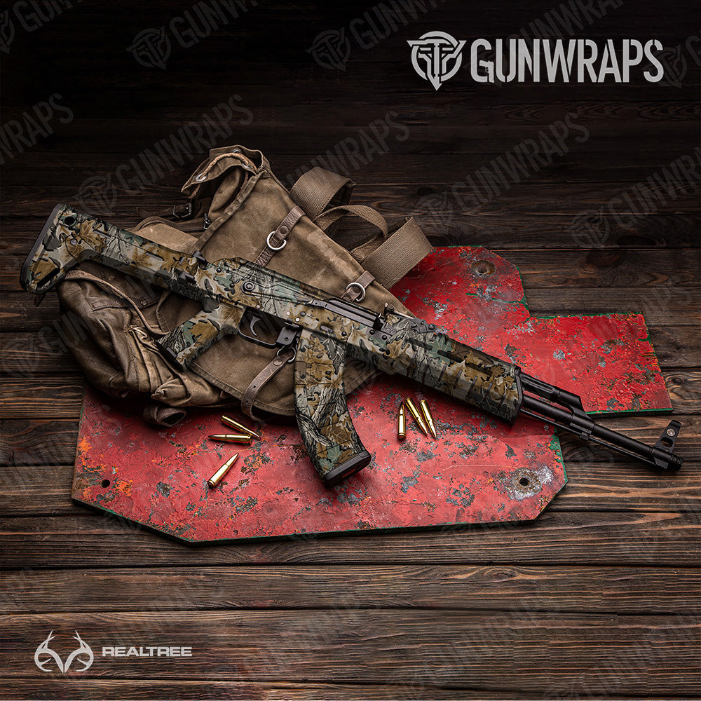 AK 47 Realtree Large Advantage Classic Camo Gun Skin Vinyl Wrap
