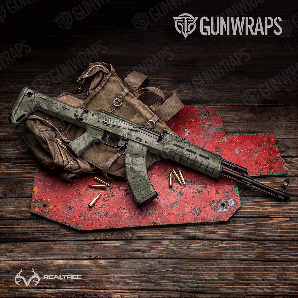 AK 47 Realtree XTREME Marsh Camo Gun Skin Vinyl Wrap