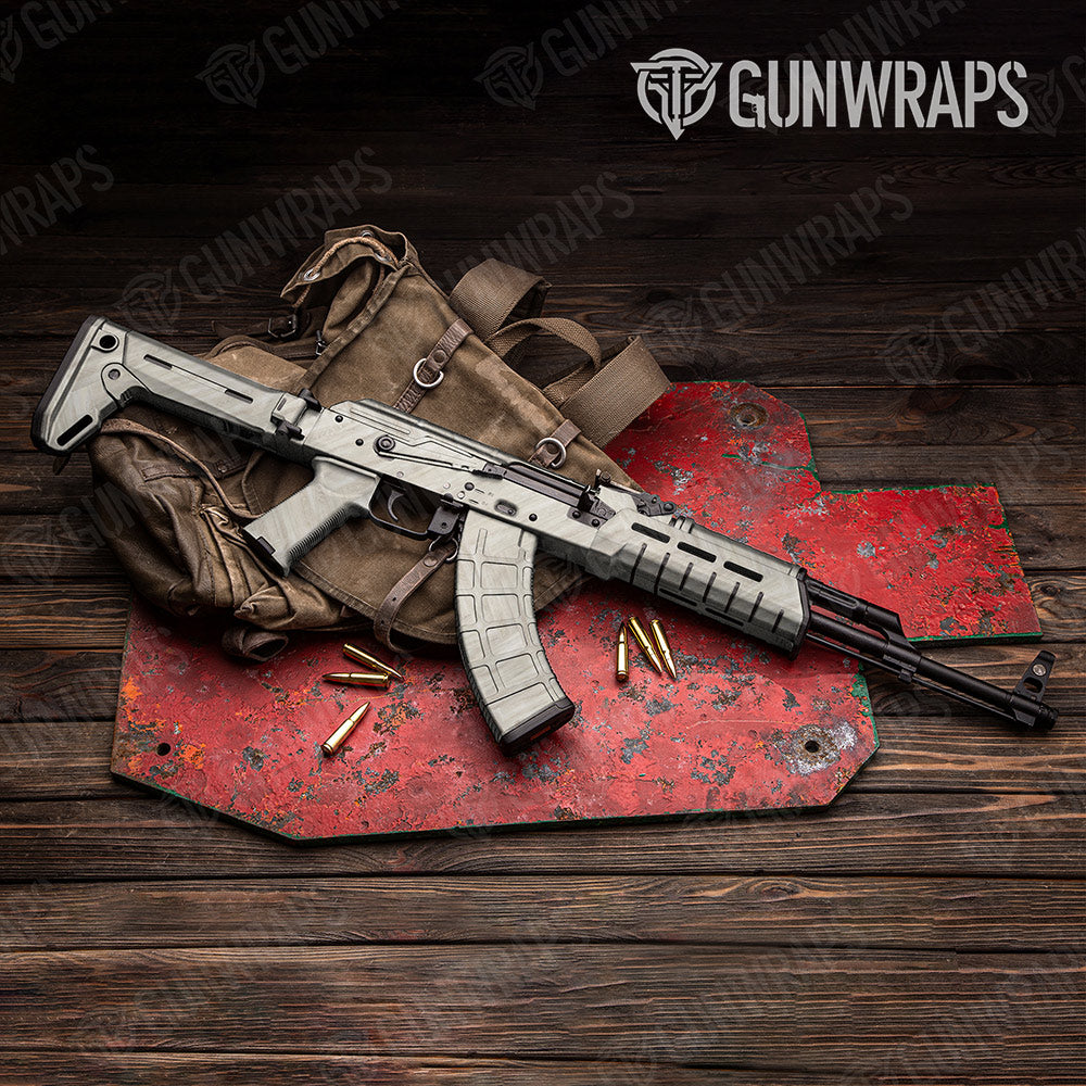Woodgrain Versailles Gun Skin Vinyl Wrap