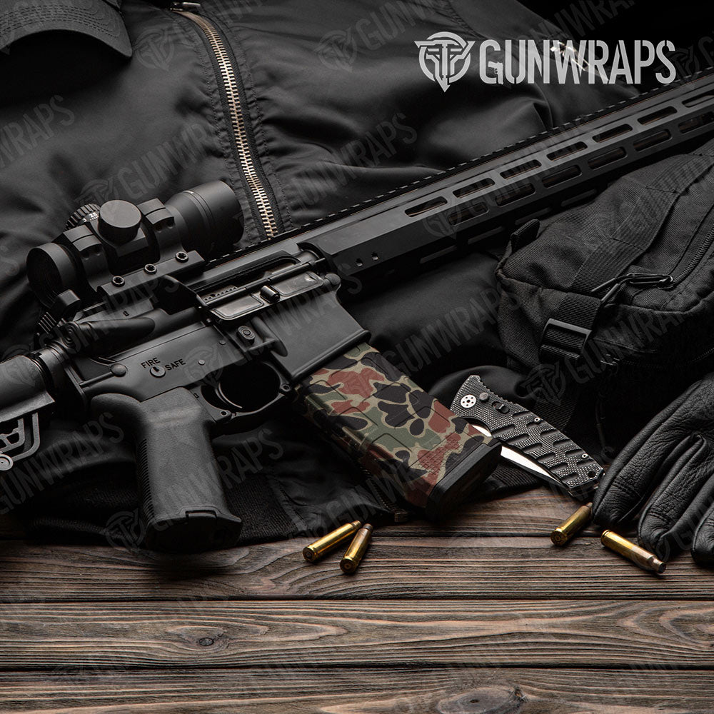 Old School Duck Militant Copper AR-15 Mag Gun Skin Vinyl Wrap