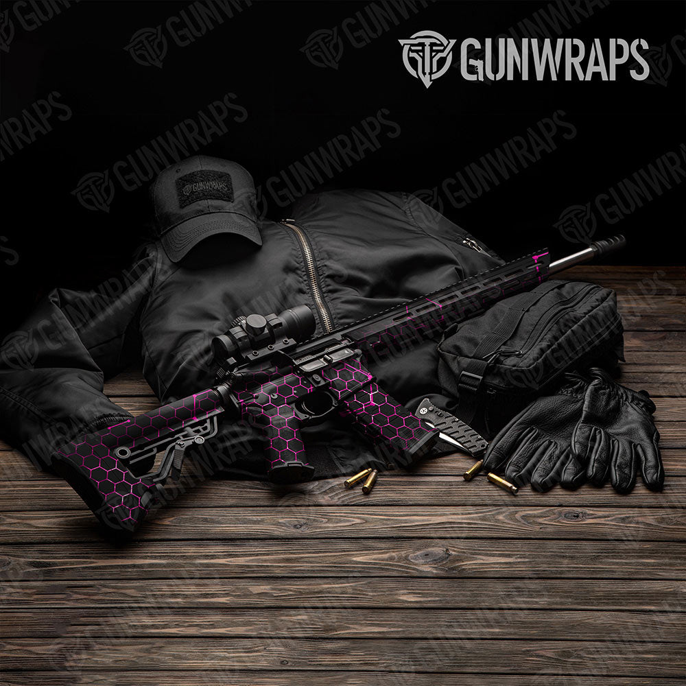 Vivid Hex Magenta Gun Skin Vinyl Wrap