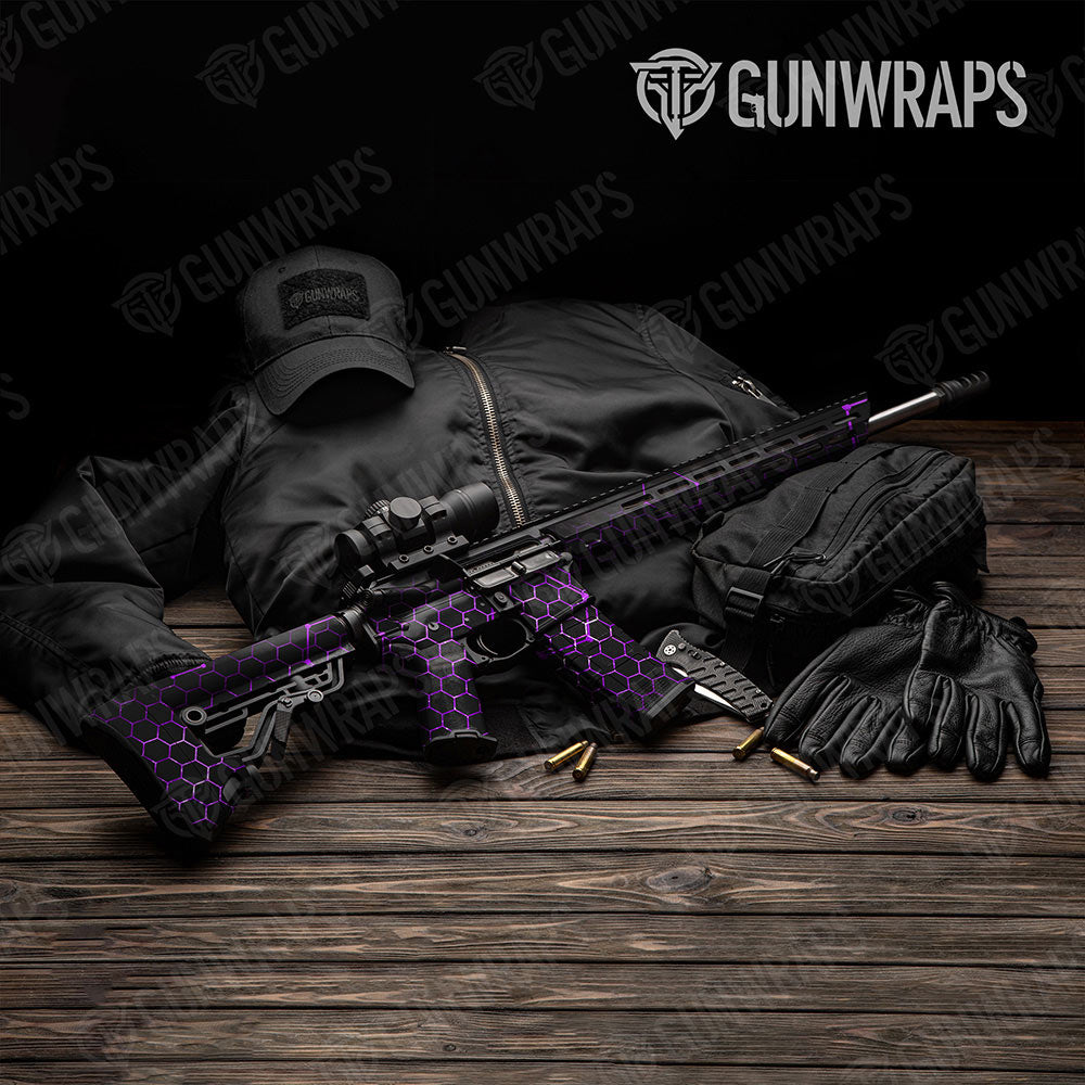 Vivid Hex Purple Gun Skin Vinyl Wrap