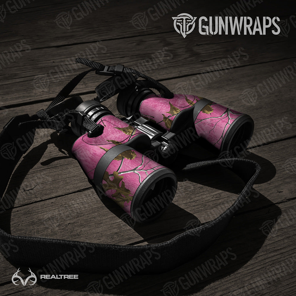 Binocular Realtree XTRA Colors Pink Camo Gear Skin Vinyl Wrap