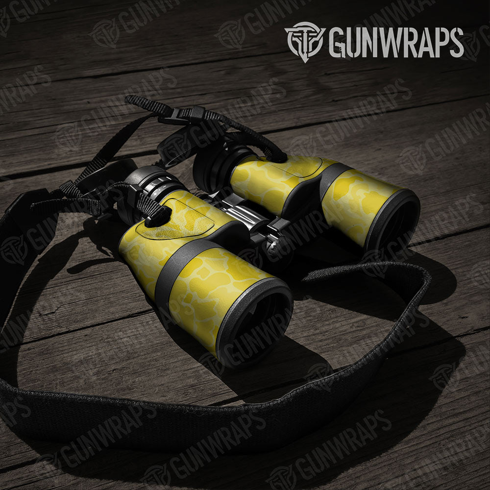 Old School Duck Elite Yellow Gun Skin Vinyl Wrap