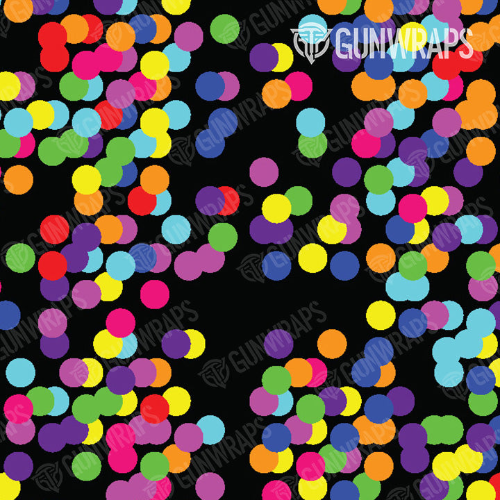 Rifle Eclipse Camo Multicolor Gun Skin Pattern