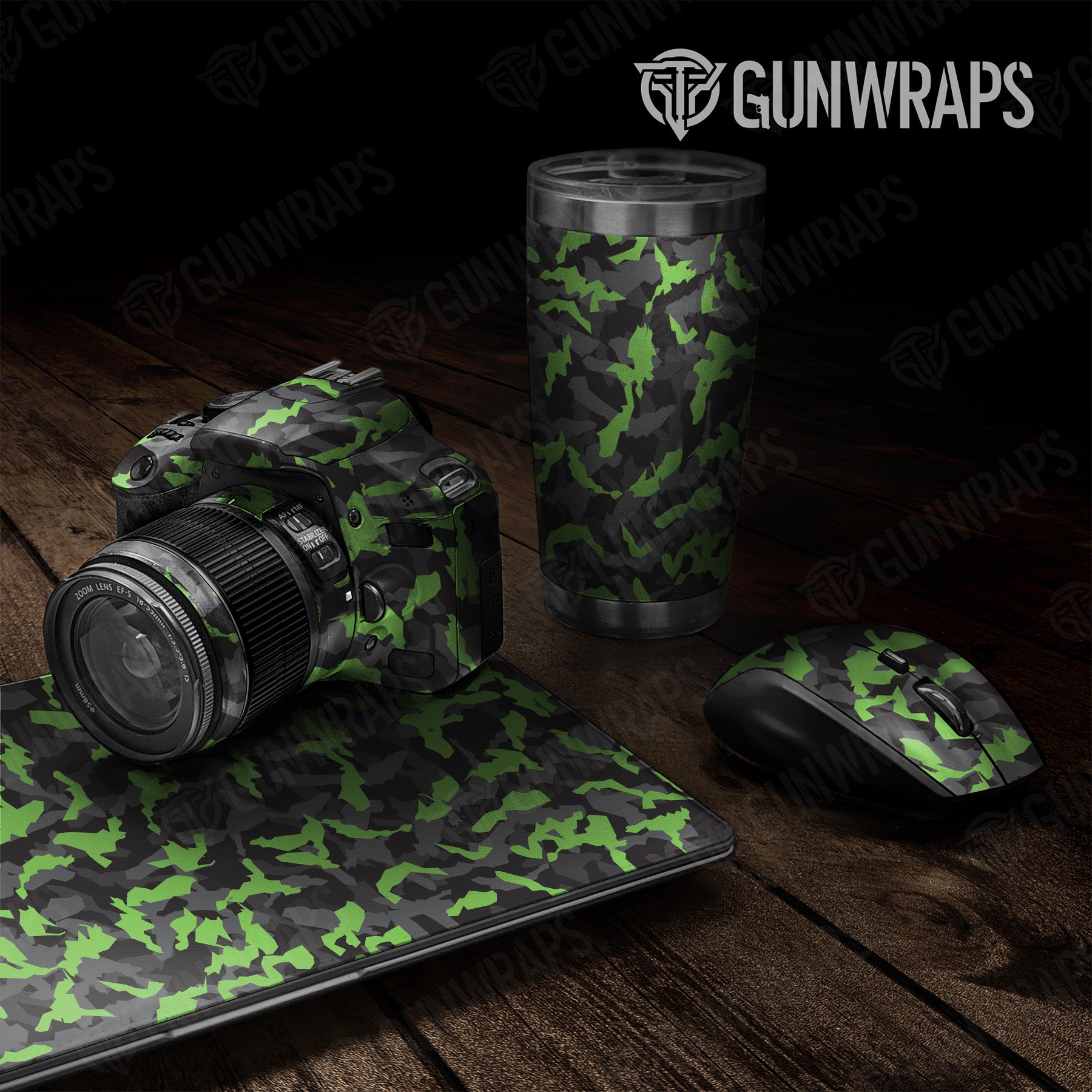 Erratic Metro Green Camo Universal Sheet