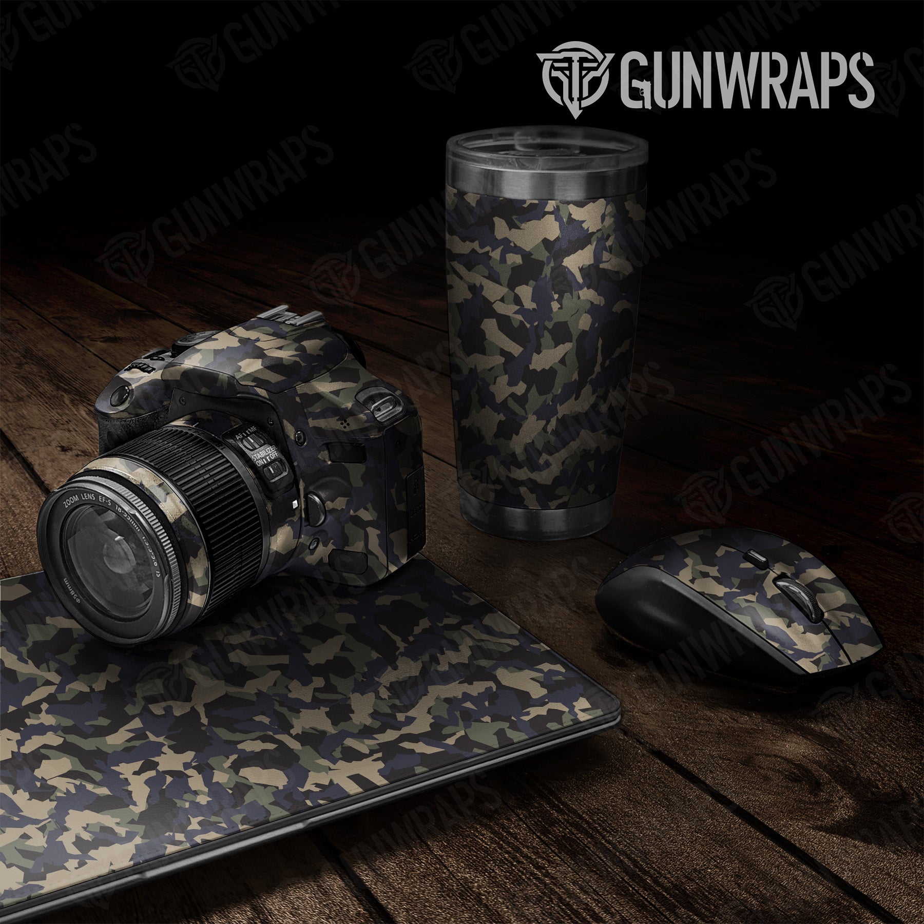 Erratic Militant Blue Camo Universal Sheet