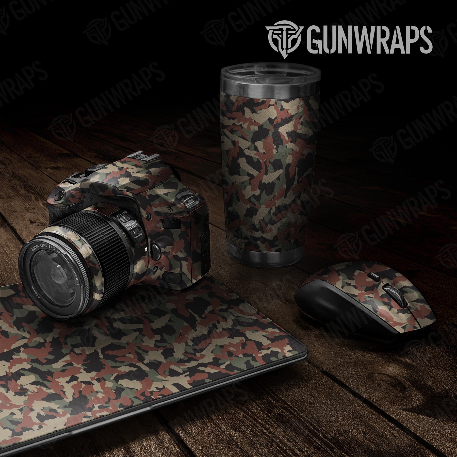 Erratic Militant Copper Camo Universal Sheet