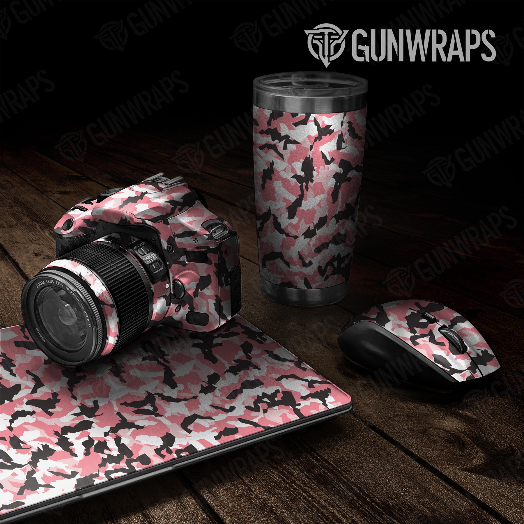Erratic Pink Camo Universal Sheet