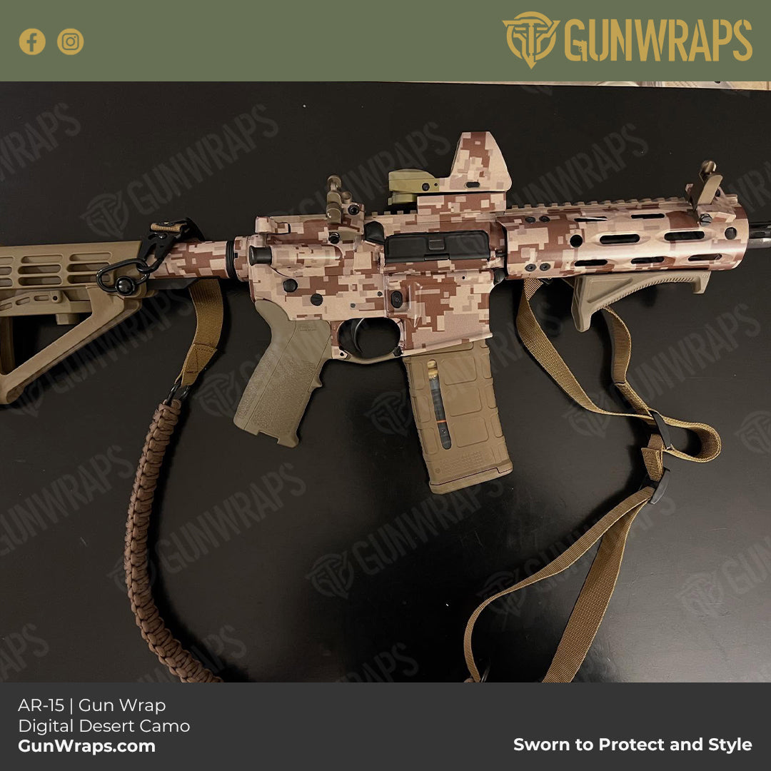 ar 15 in digital camo wrap