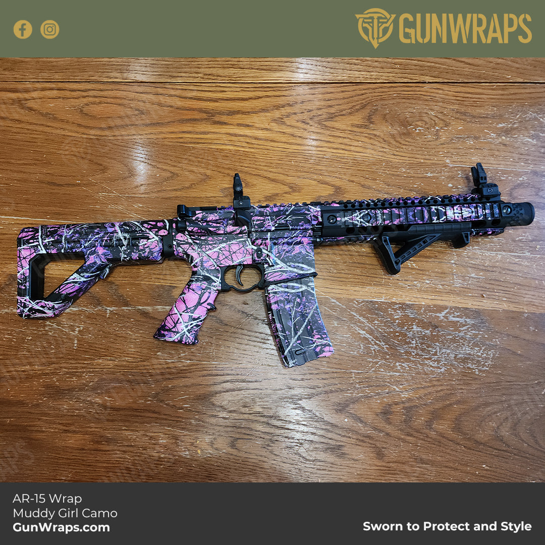 muddy girl ar15 wrap