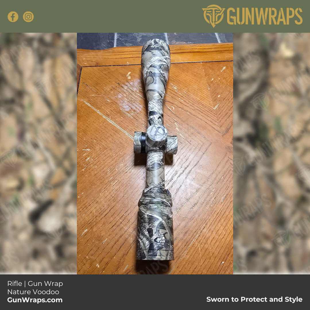 voodoo nature camo scope wrap