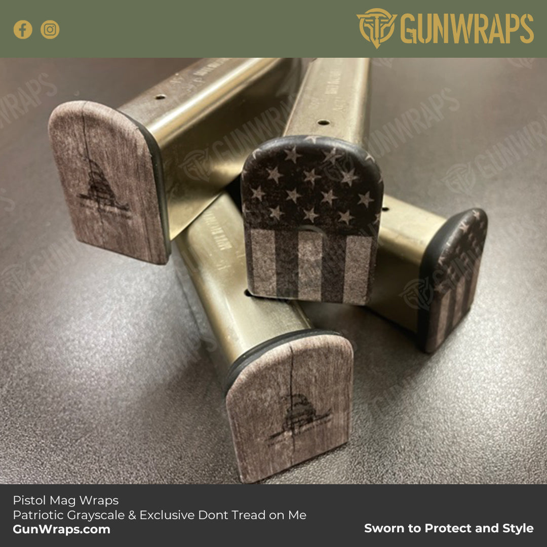 patriotic pistol mag wraps