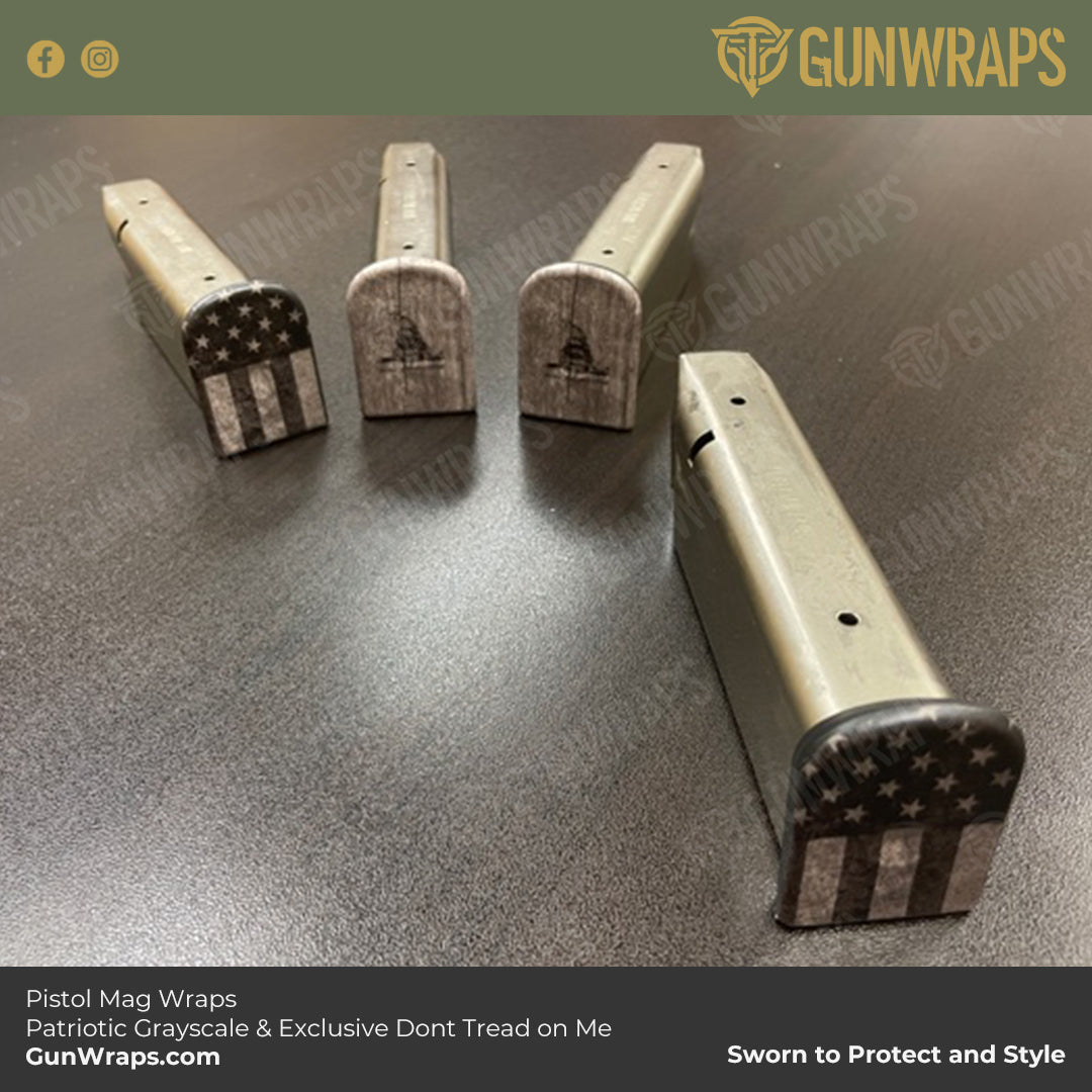 patriotic pistol mag wraps