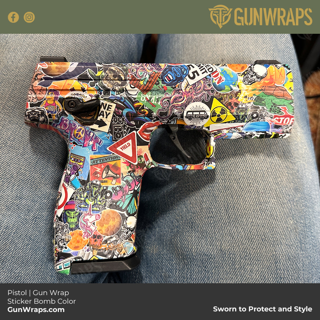 handgun in stocker bomb skin