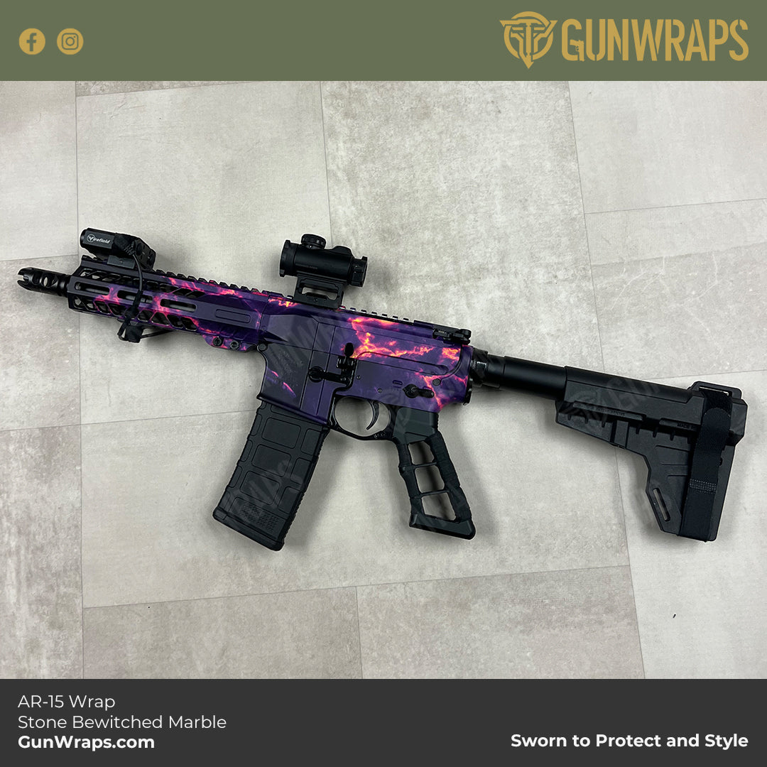 infrared stone ar15 wrap