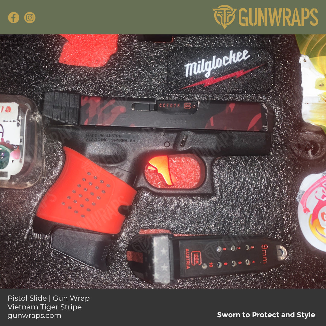 pistol vietnam tiger stripe