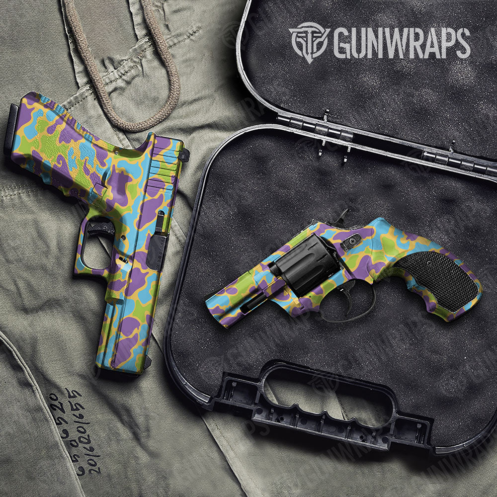 Old School Duck Carnival Gun Skin Vinyl Wrap