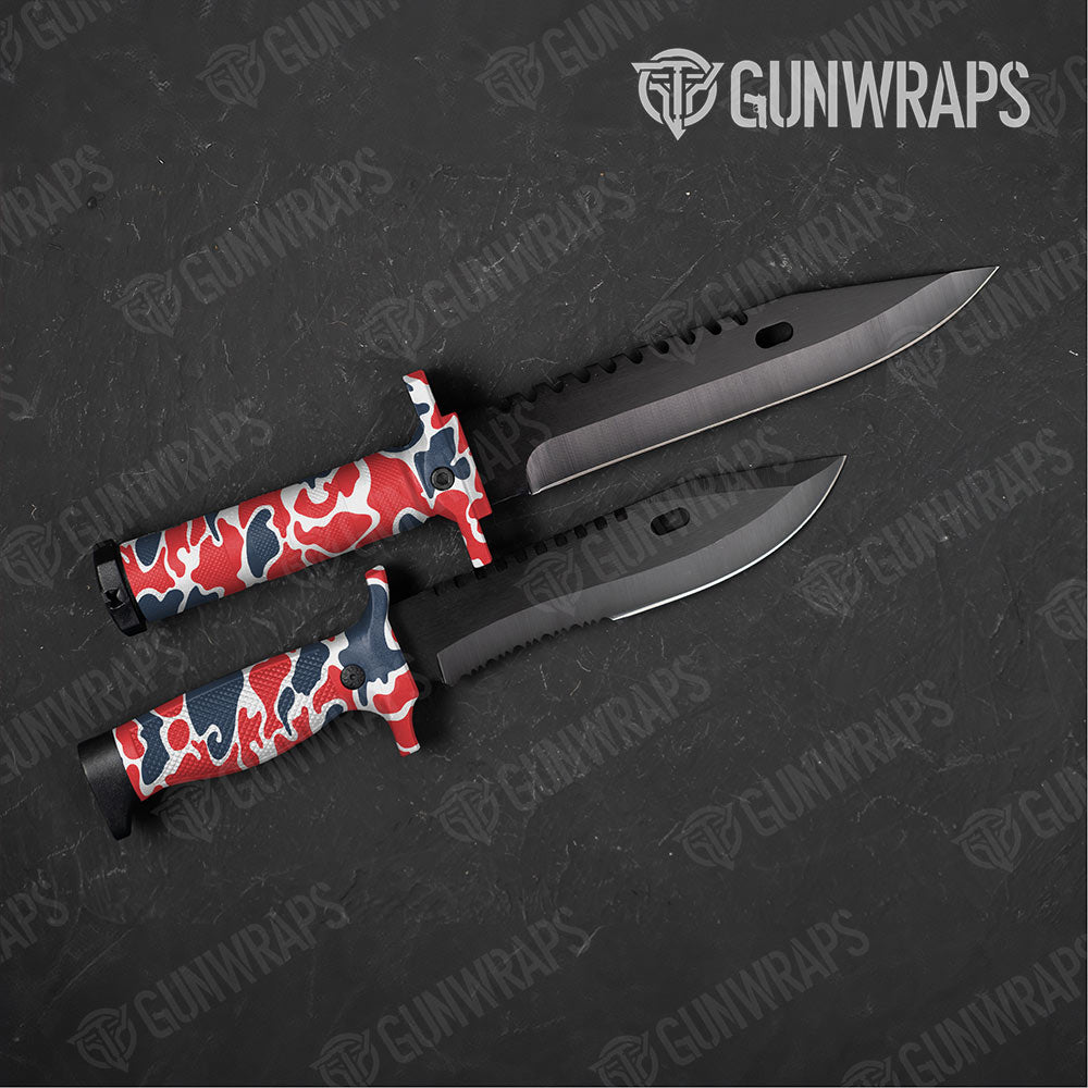 Old School Duck America Gun Skin Vinyl Wrap