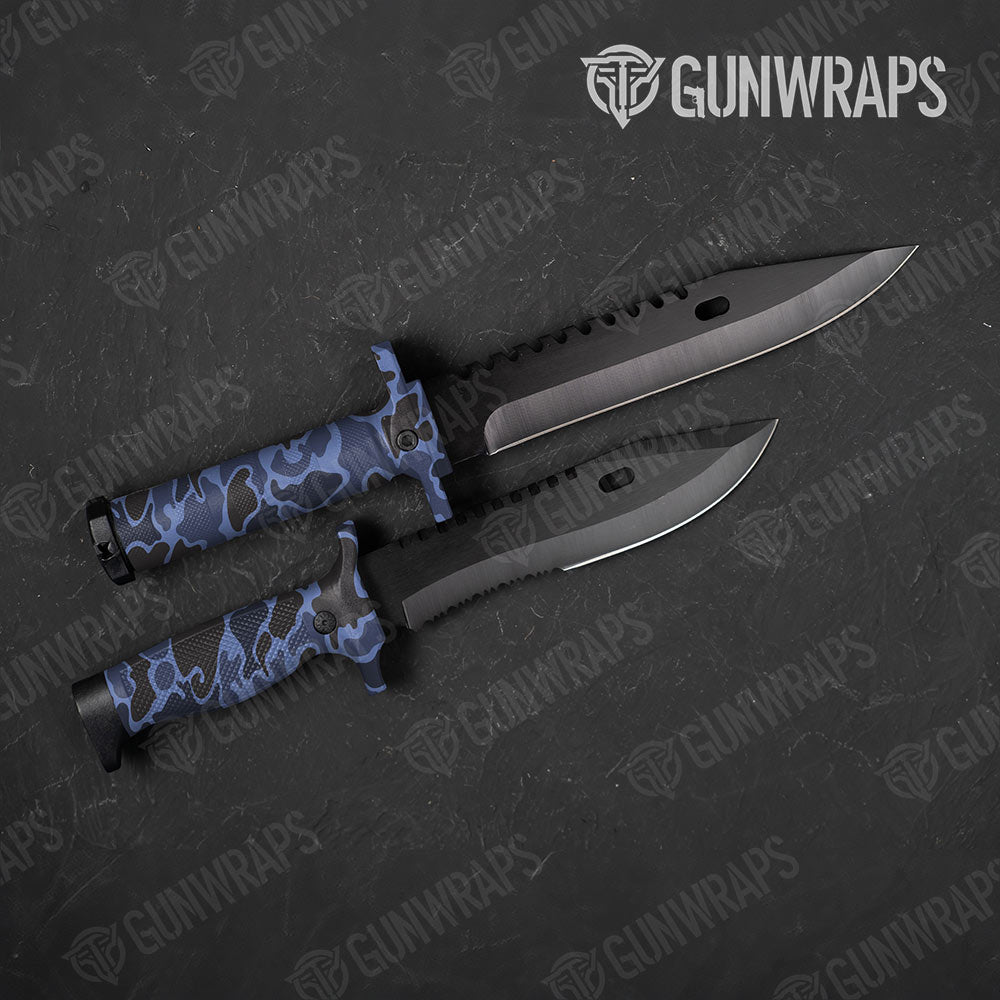 Old School Duck Blue Midnight Gun Skin Vinyl Wrap