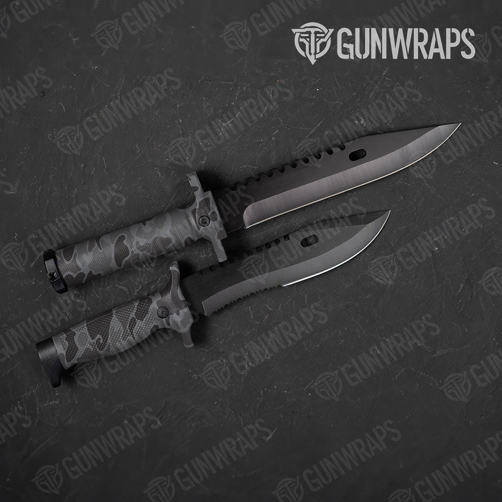 Old School Duck Elite Black Gun Skin Vinyl Wrap