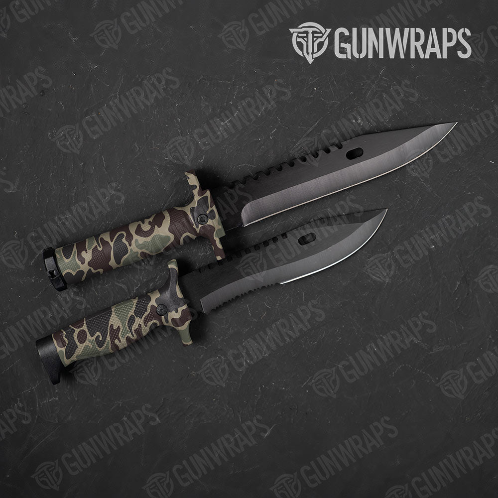 Old School Duck Militant Blood Gun Skin Vinyl Wrap