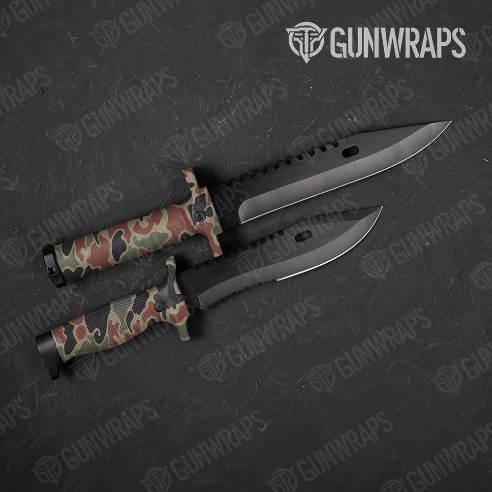 Old School Duck Militant Copper Gun Skin Vinyl Wrap