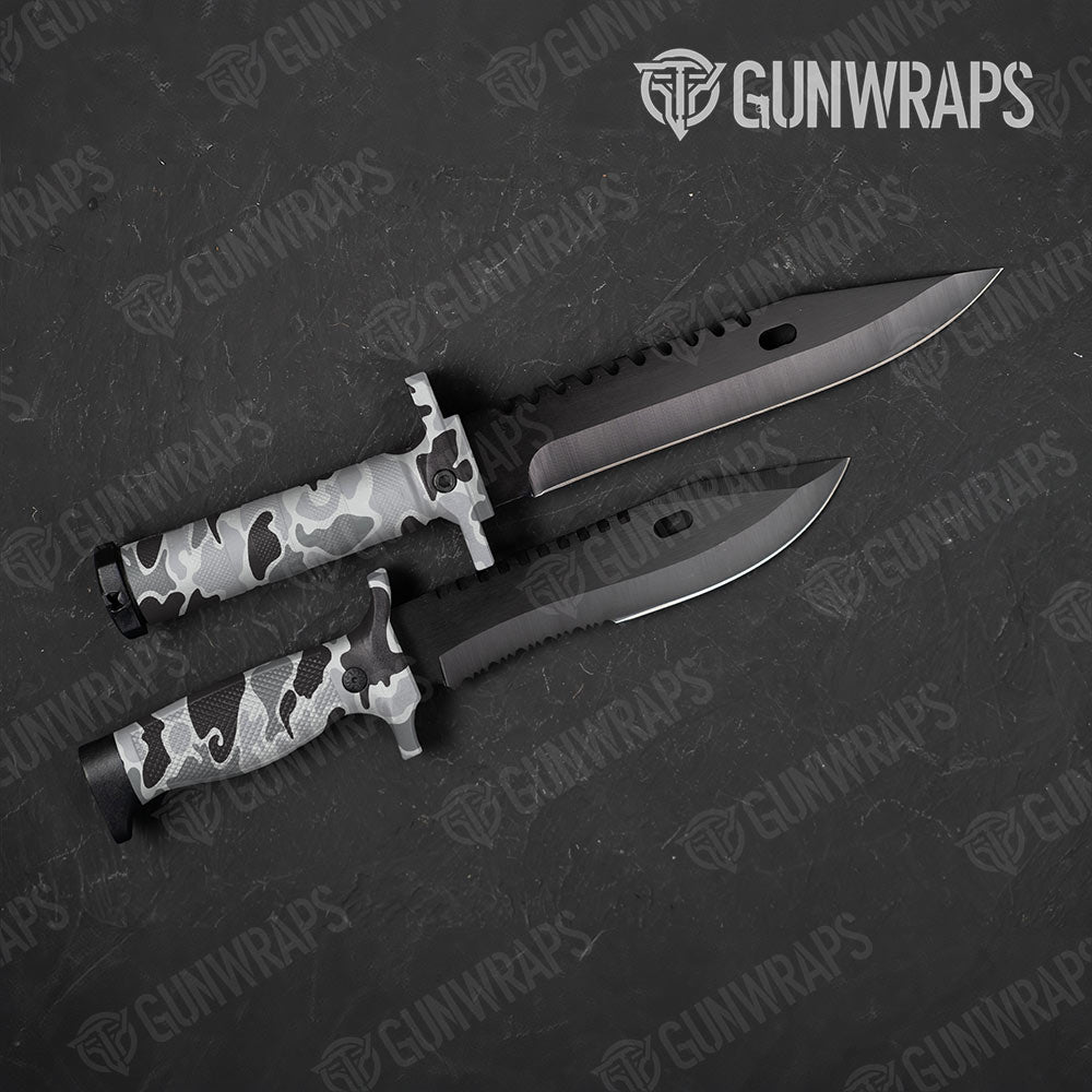 Old School Duck Urban Night Gun Skin Vinyl Wrap