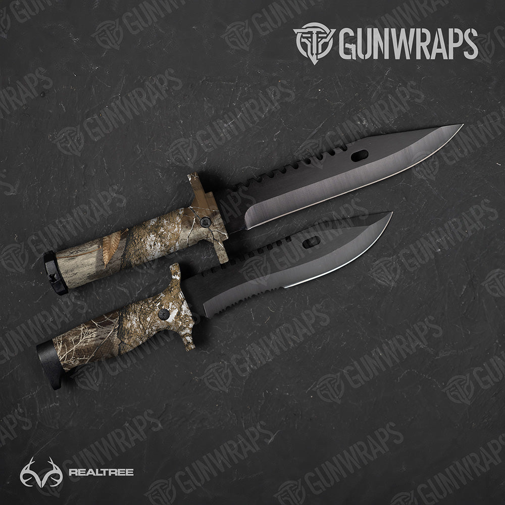 Knife Realtree XL Edge Camo Gear Skin Vinyl Wrap