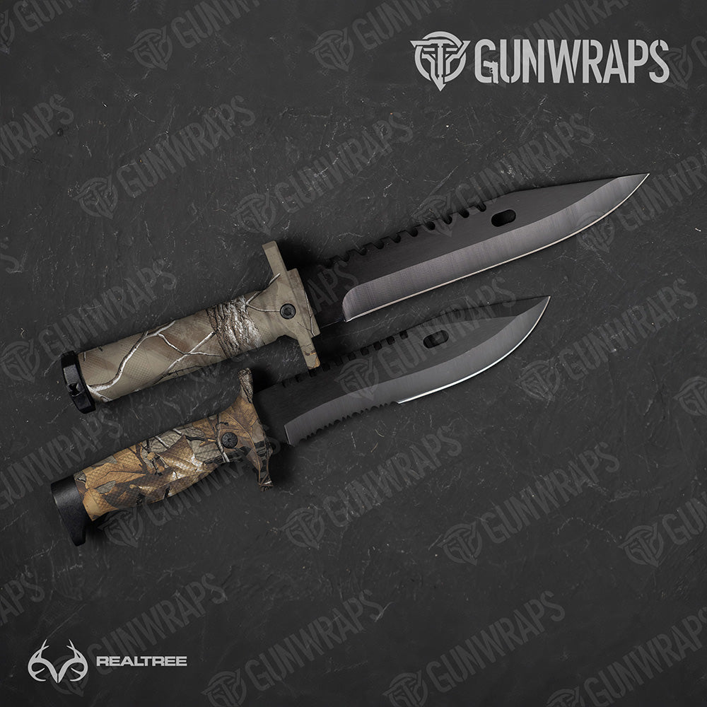 Knife Realtree XL XTRA Original Camo Gear Skin Vinyl Wrap