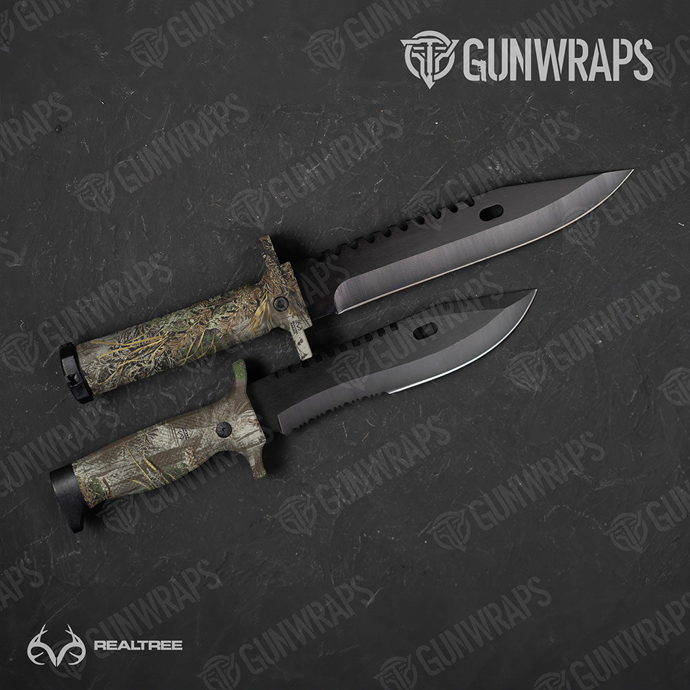 Knife Realtree MAX-1 Camo Gear Skin Vinyl Wrap