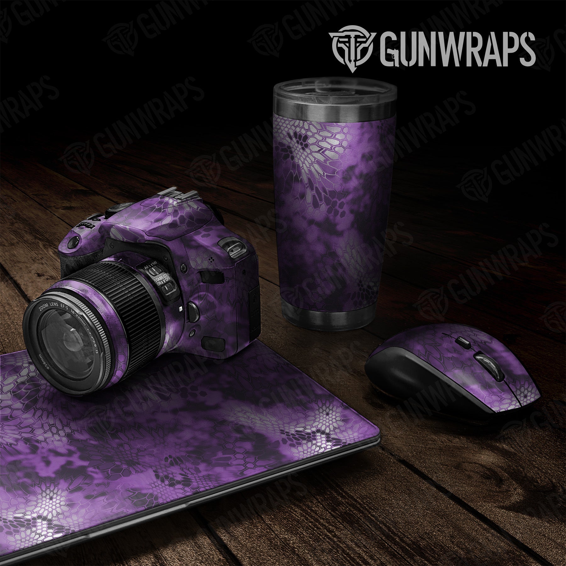Universal Sheet Kryptek Amethyst Camo