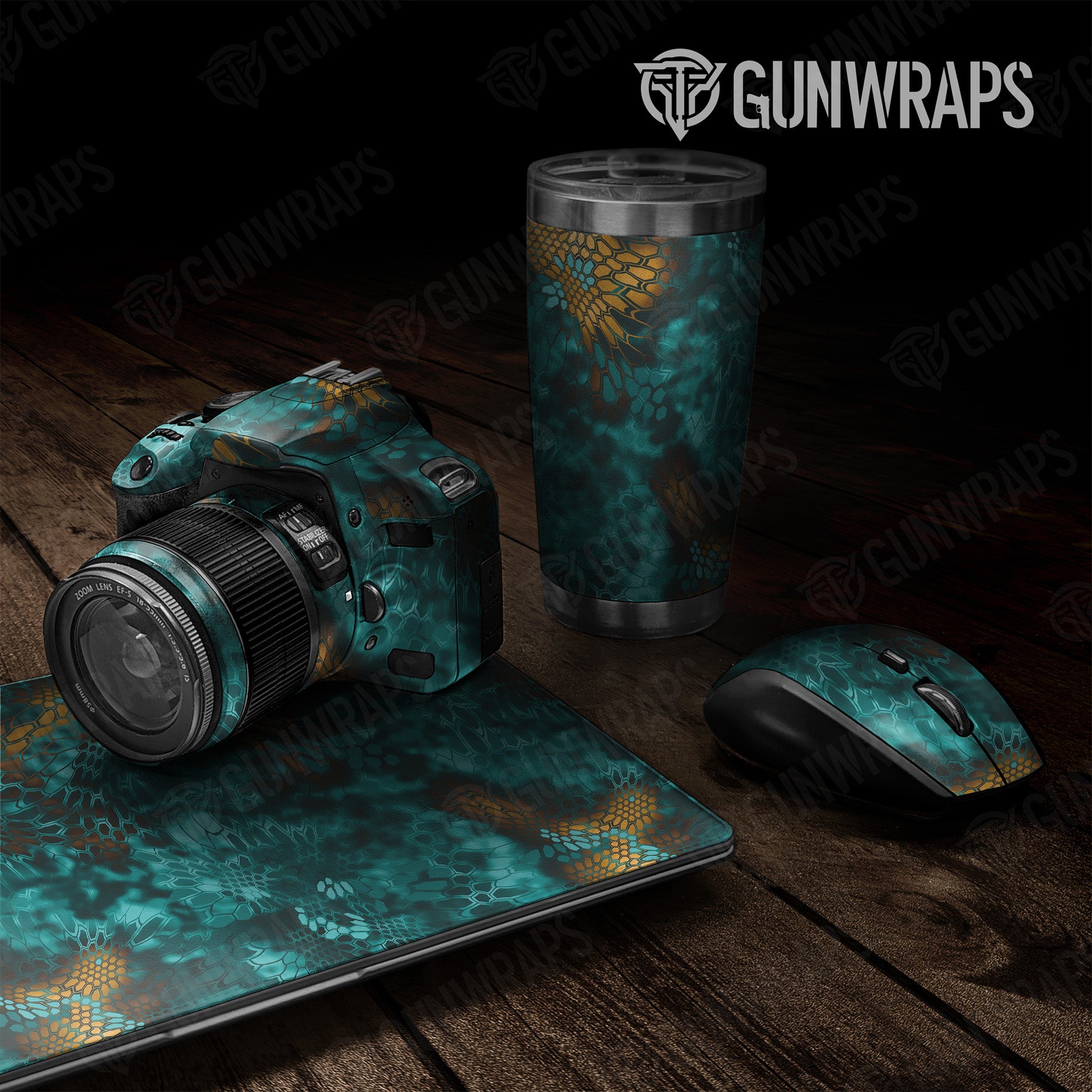 Universal Sheet Kryptek Turquoise Camo