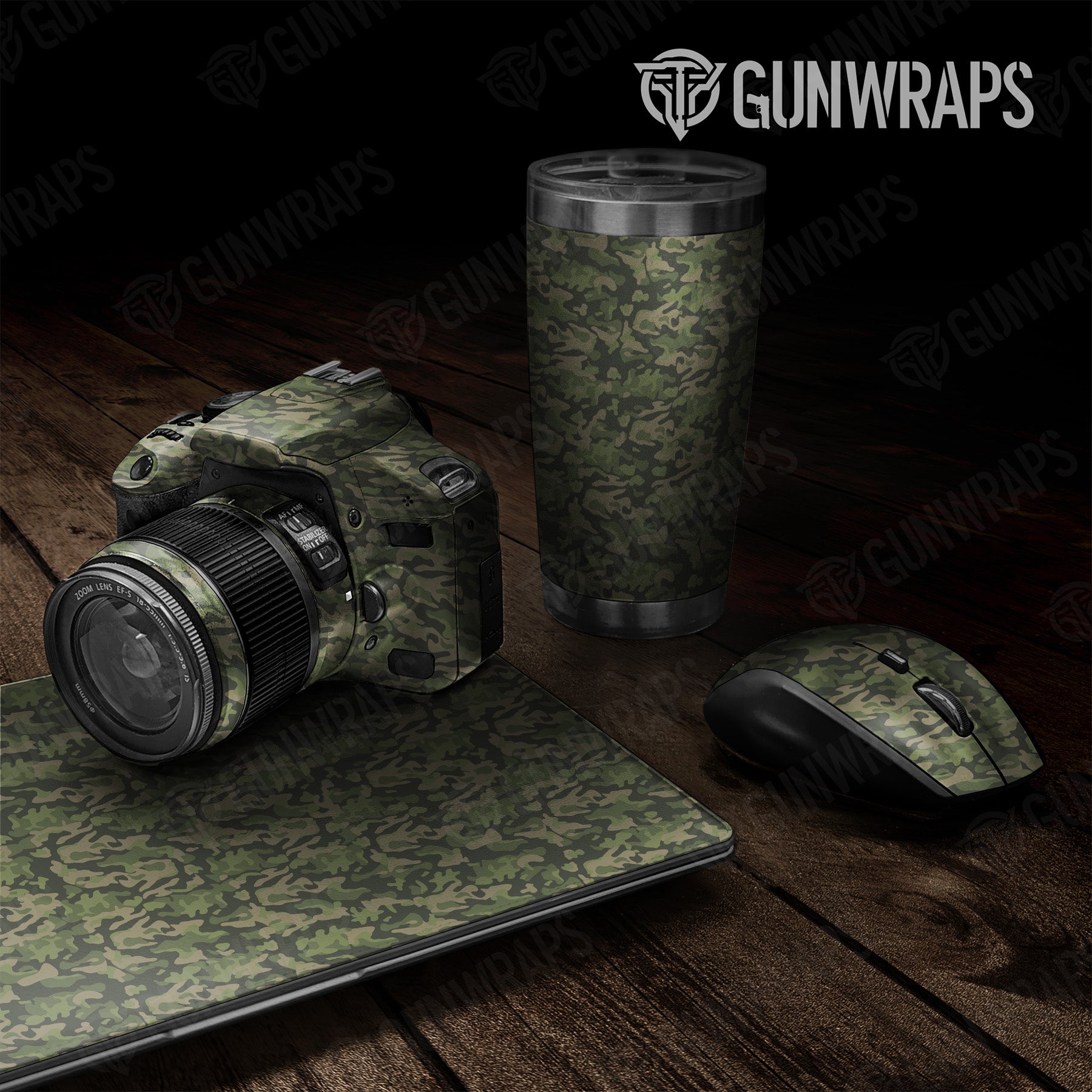 Classic Army Green Camo Universal Sheet