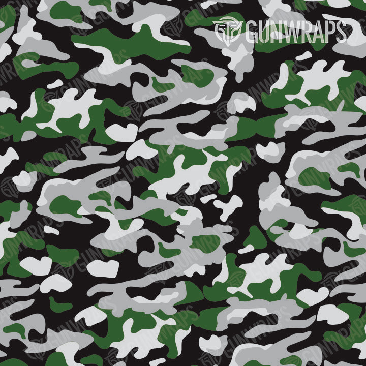 Tactical Classic Green Tiger Camo Gun Skin Pattern