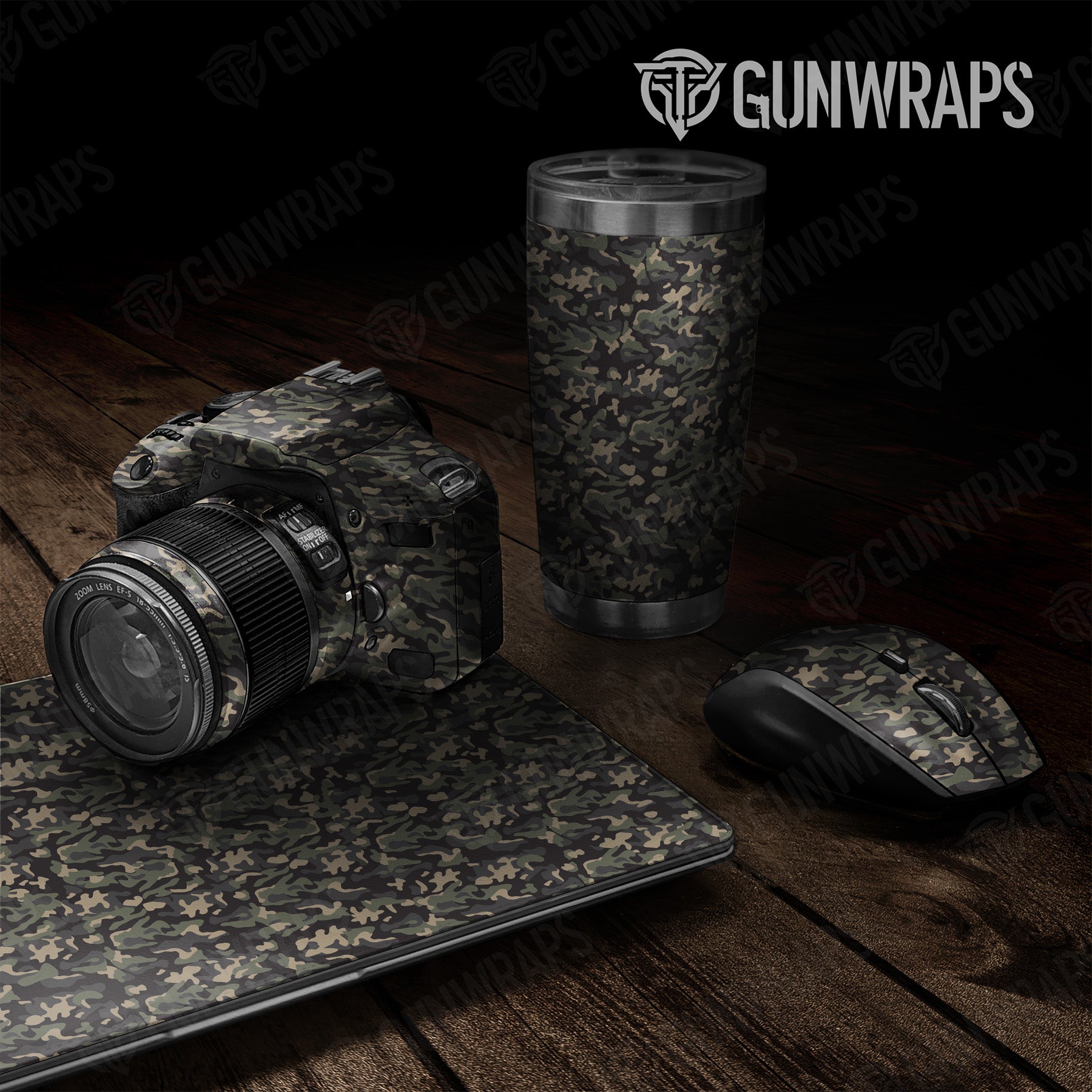 Classic Militant Charcoal Camo Universal Sheet