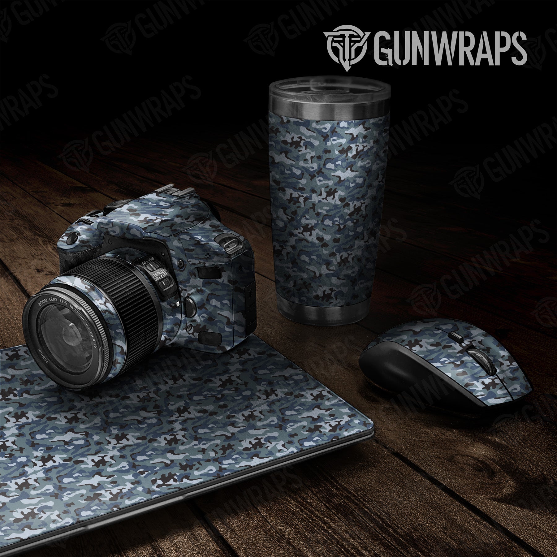 Classic Navy Camo Universal Sheet