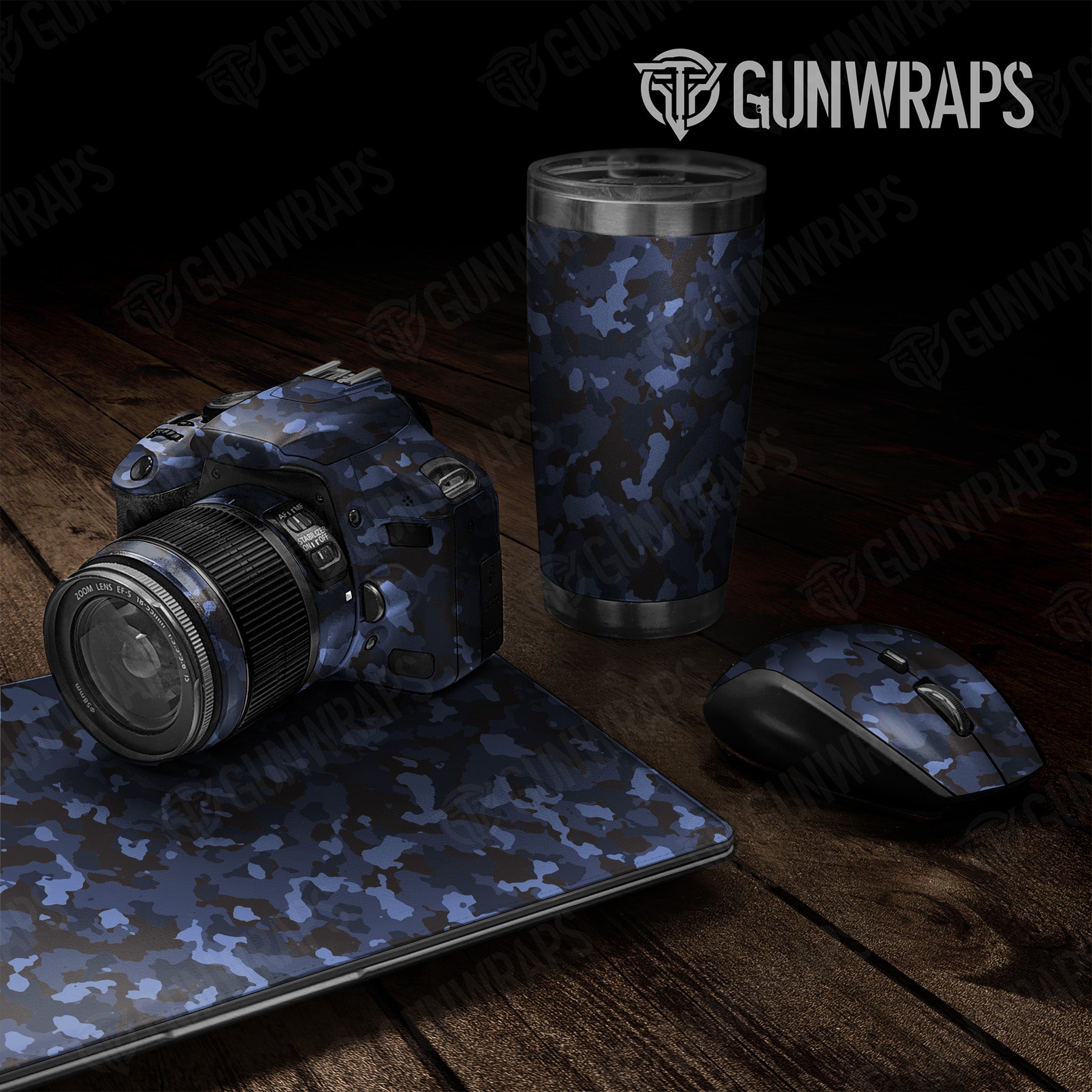 Cumulus Blue Midnight Camo Universal Sheet