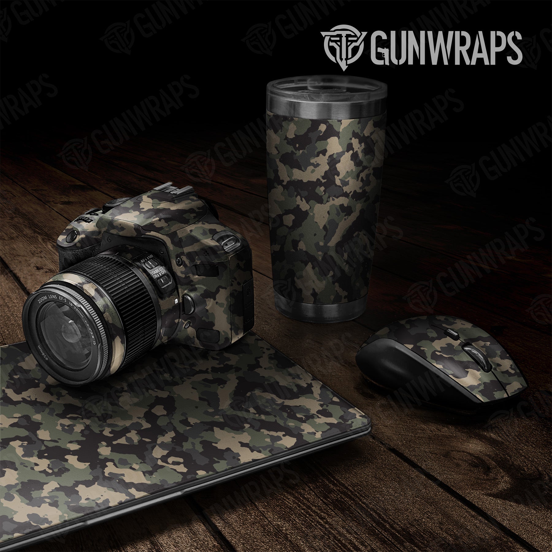 Cumulus Militant Charcoal Camo Universal Sheet