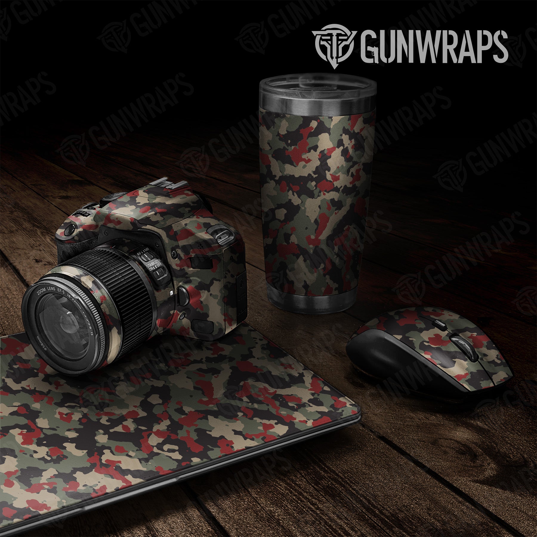 Cumulus Militant Red Camo Universal Sheet